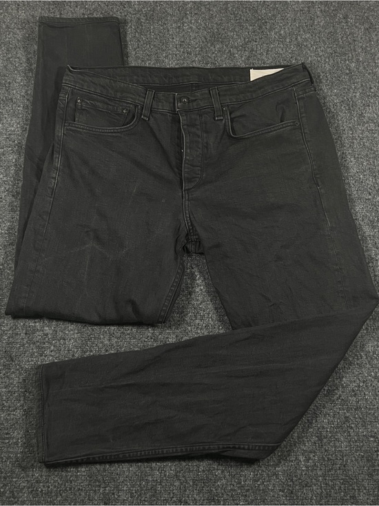 rag & bone Other - Rag & Bone Jeans Mens 34x30 Black Dark Wash Fit 2 Slim Straight Leg Denim Pants